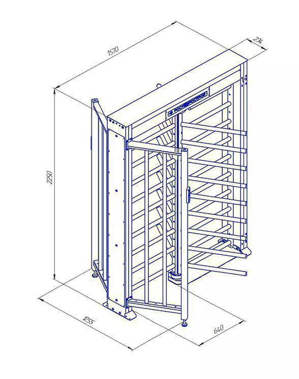 Турникет РОСТЕВРОСТРОЙ "Ростов-Дон ПР1ЛС/3М2"
