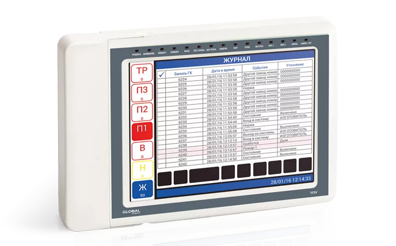 Терминальный пульт управления RUBEZH ТПУ