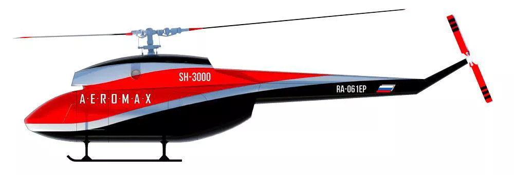 БАС вертолётного типа Аэромакс SH-3000