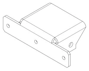 Накладка верхняя PERCo-MB-16.6