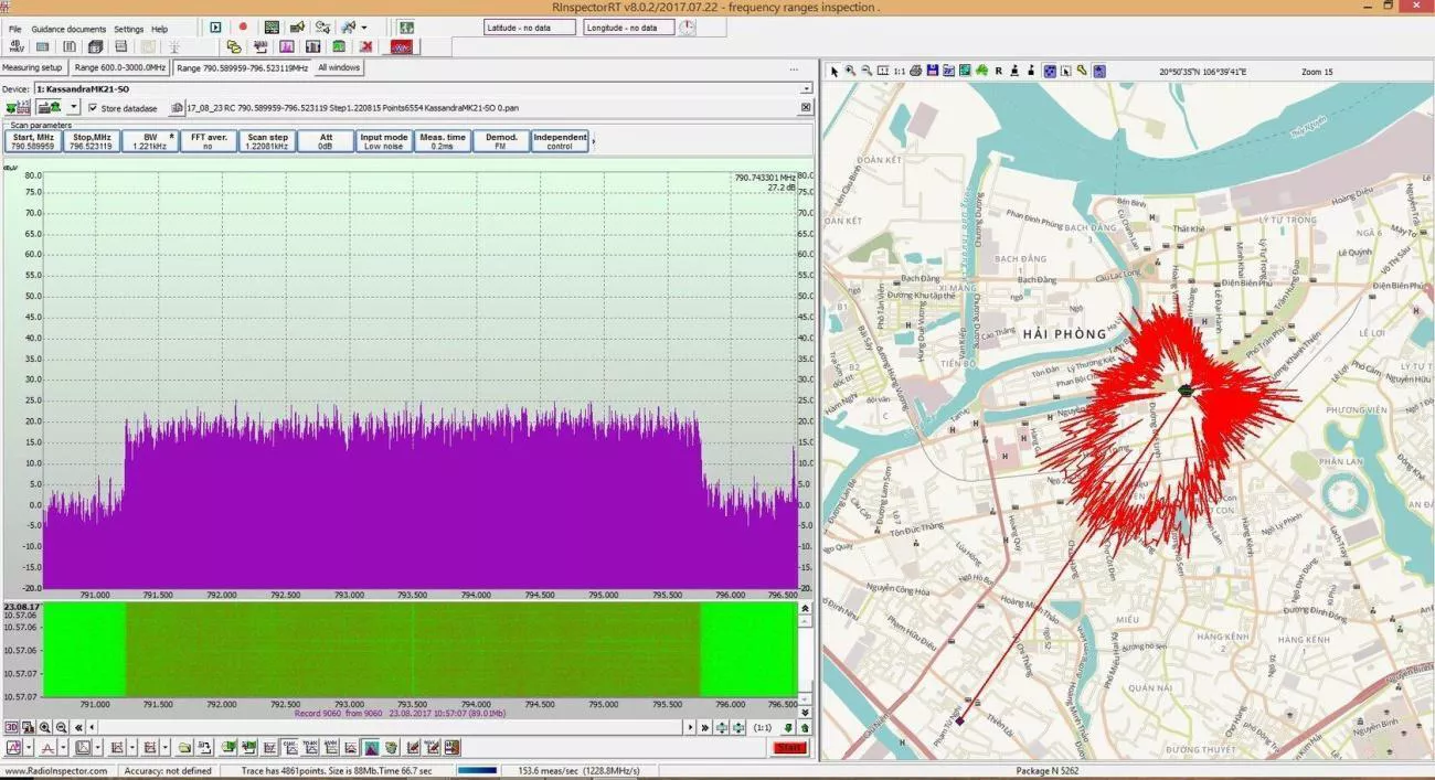 Дополнительная опция РадиоСофт Geo к СПО radioinspector