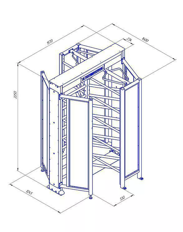 Турникет РОСТЕВРОСТРОЙ "Ростов-Дон ПР1С/3М2"